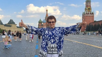 Съедили на обзорную экскурсия по Москве на автобусе