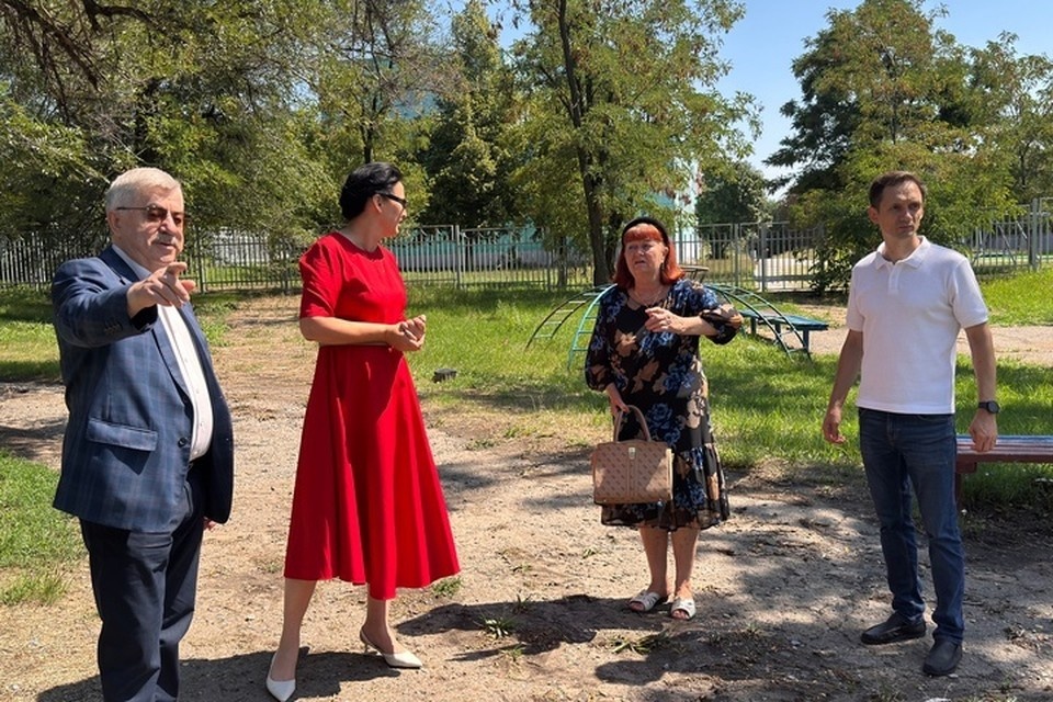   В Луганске в сквере Гагарина появится пространство для семейного отдыха Валерия РАЗИНА