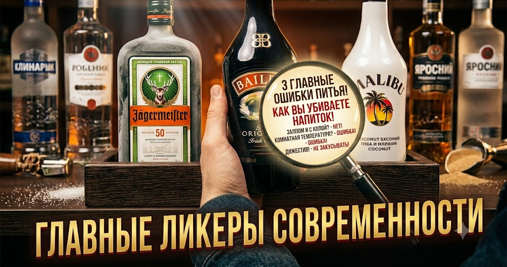 «Жидкое золото» за 1500 рублей: 3 культовых ликера, которые вы обязаны попробовать (и как их пить, чтобы не было приторно)