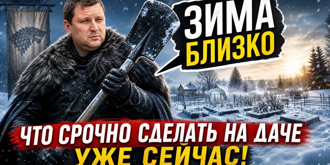 Зима ближе, чем кажется: что срочно сделать на даче уже сейчас