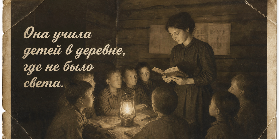 Она учила детей в деревне, где не было света. Реальная история учительницы из 1967 года