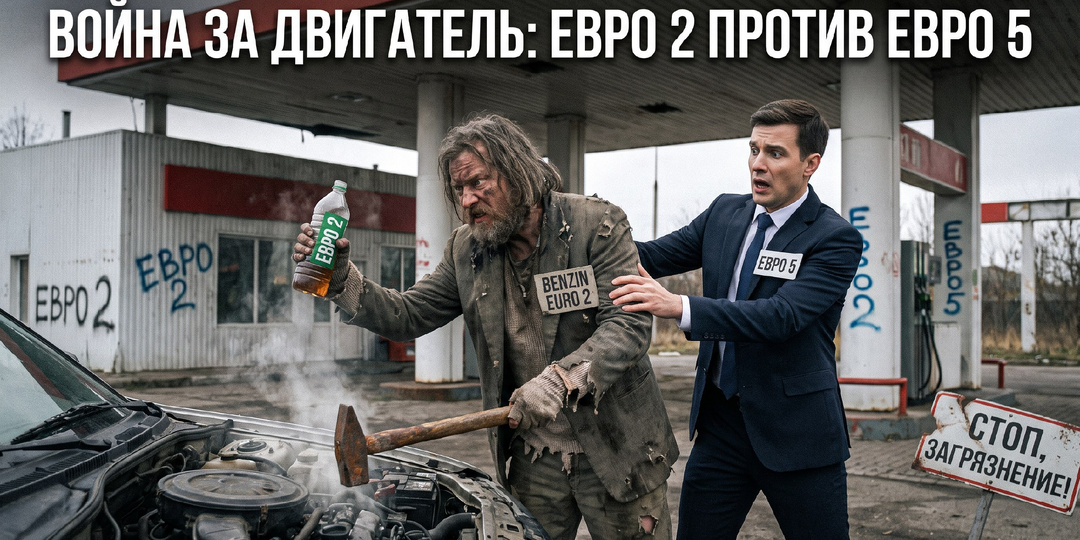 Евро‑2 возвращается. Бензин есть, но теперь под угрозой ваш двигатель
