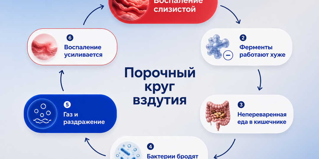 Вздутие живота каждый день: 5 причин, которые не связаны с едой