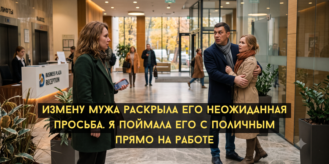 Измену мужа раскрыла его неожиданная просьба. Я поймала его с поличным прямо на работе