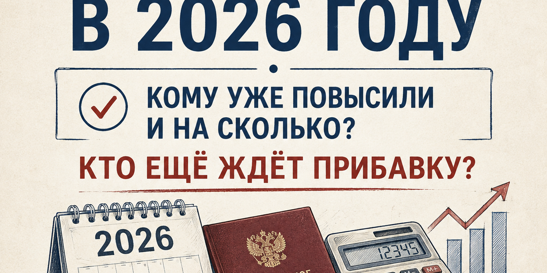 Россиянам повышают пенсии в 2026 году! Кому и на сколько уже добавили деньги, а кто ещё ждёт прибавку???
