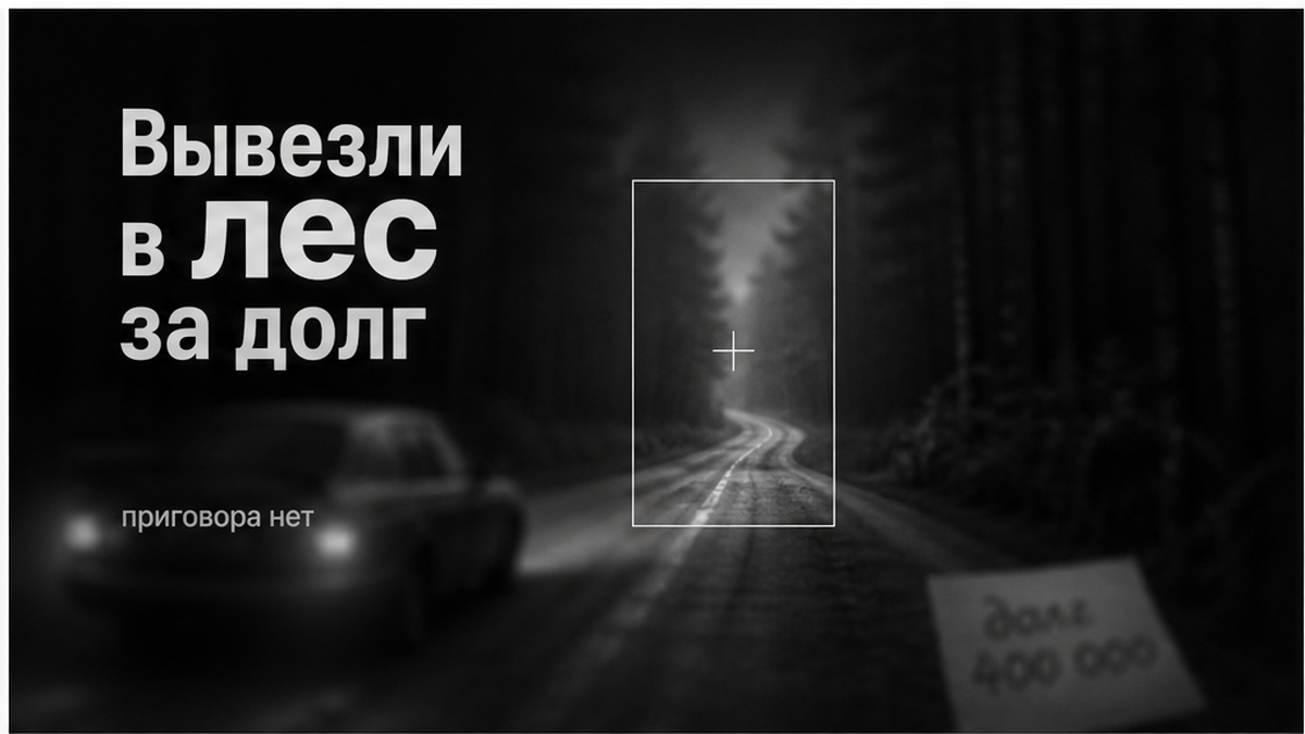    Иллюстрация: вывоз в лес за долг — приговора ещё нет