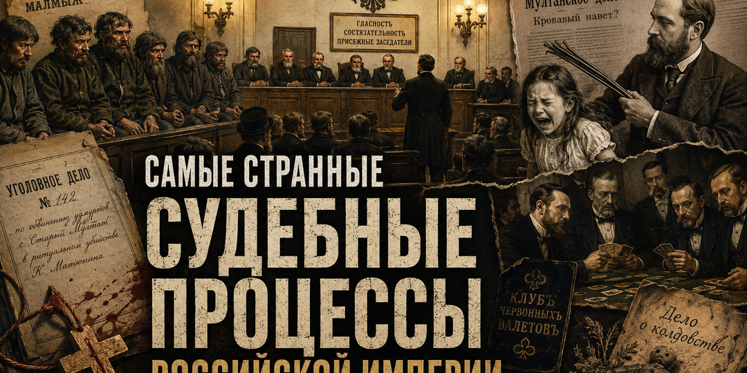 Самые странные судебные процессы Российской империи: ритуальные убийства, колдуны и дворяне-мошенники