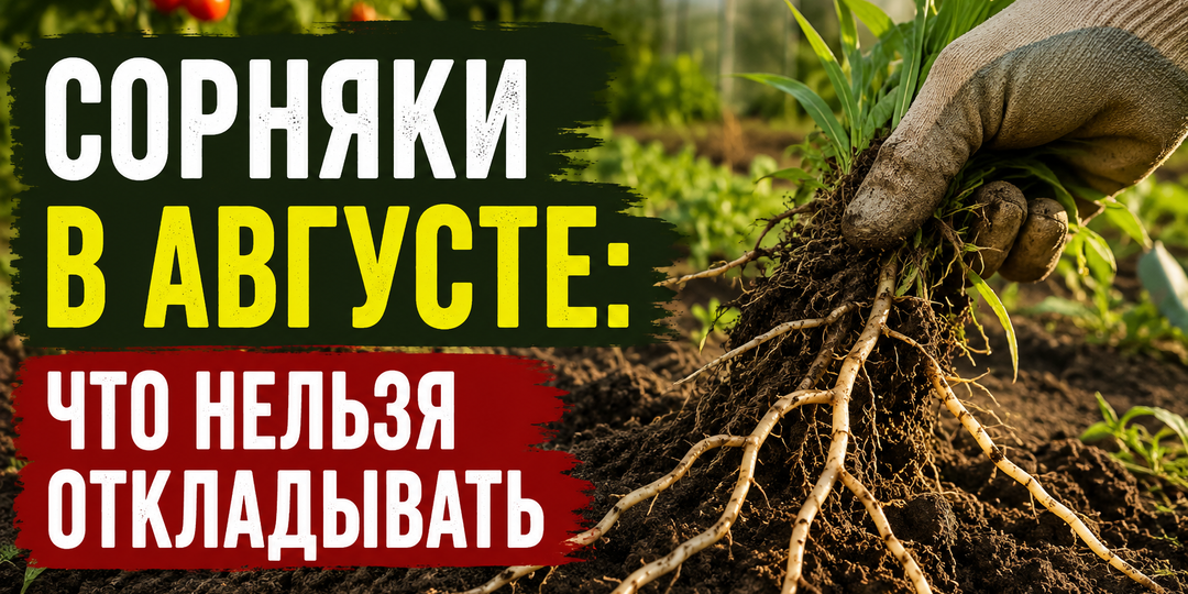 Август — время разобраться с сорняками: что убрать сейчас, чтобы весной было проще
