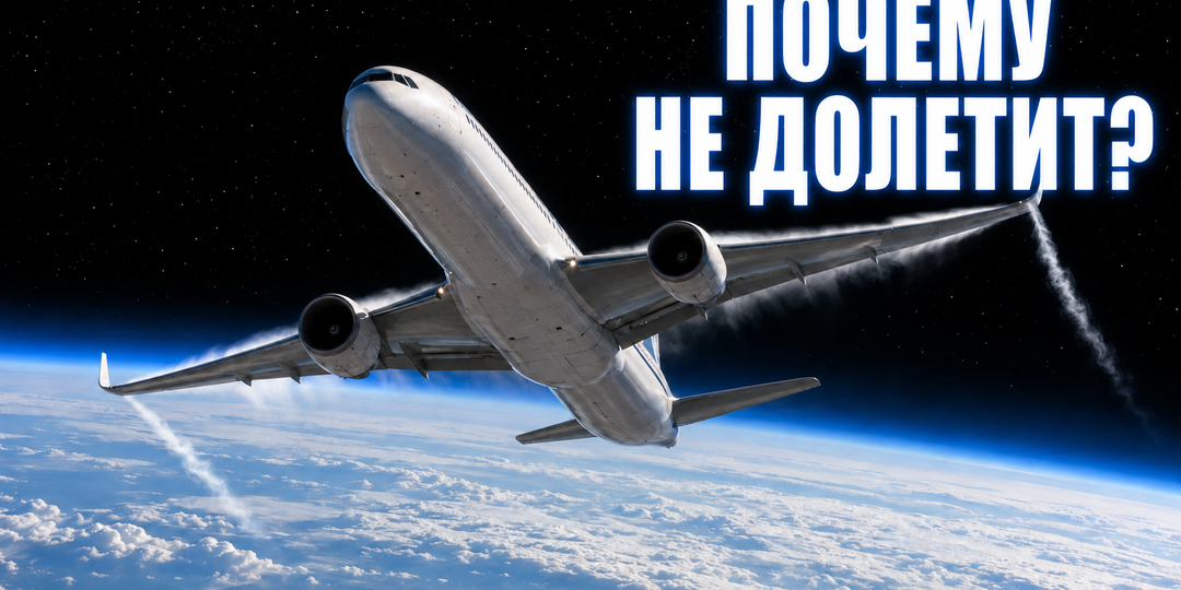Что произойдёт, если пассажирский самолёт попытается долететь до космоса