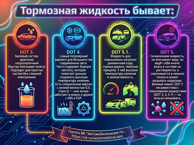 Тормозная жидкость: разбираемся в маркировках, сроках и правилах замены