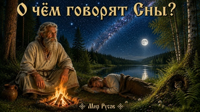 О чём говорят сны? Из разговора со старцем...