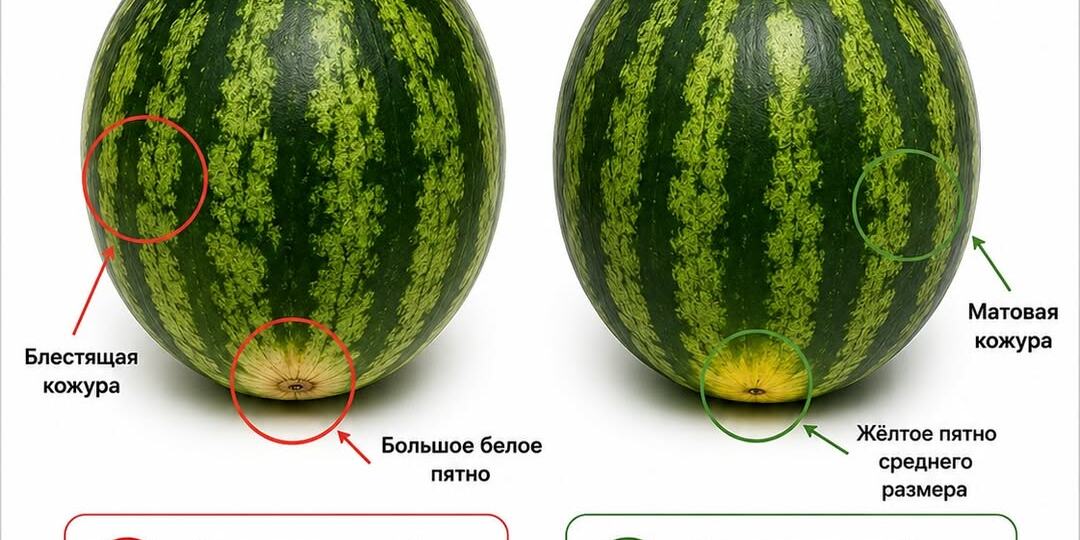 🍉 Когда хочется выбирать только самые спелые, сочные и сладкие плоды: удобная шпаргалка по выбору 11 популярных фруктов, овощей и ягод