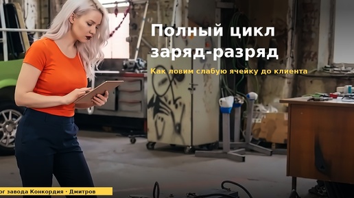 Полный цикл заряд-разряд: как мы находим слабую ячейку до того, как её найдёт клиент
