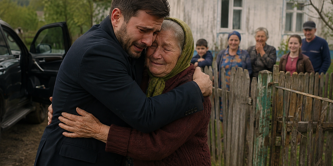 «Миллионер приехал в родную деревню к матери… Но увиденное заставило его забыть о деньгах.