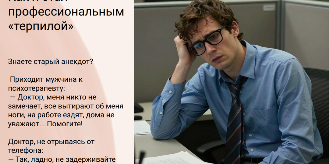 Как я стал профессиональным «терпилой»