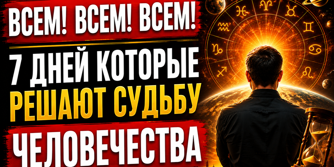 7 дней КОТОРЫЕ определяют будущее ВСЕХ ЗНАКОВ ЗОДИАКА. ЭТО судьбоносная неделя! 10-16.08.2026. После нее жизнь не будет прежней
