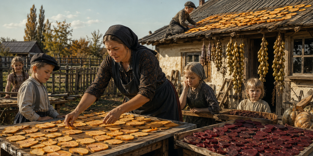 «Скряга! Даже тыквенные корки сушит!» — смеялись соседи. В голодную зиму сами пришли к ней с мешком