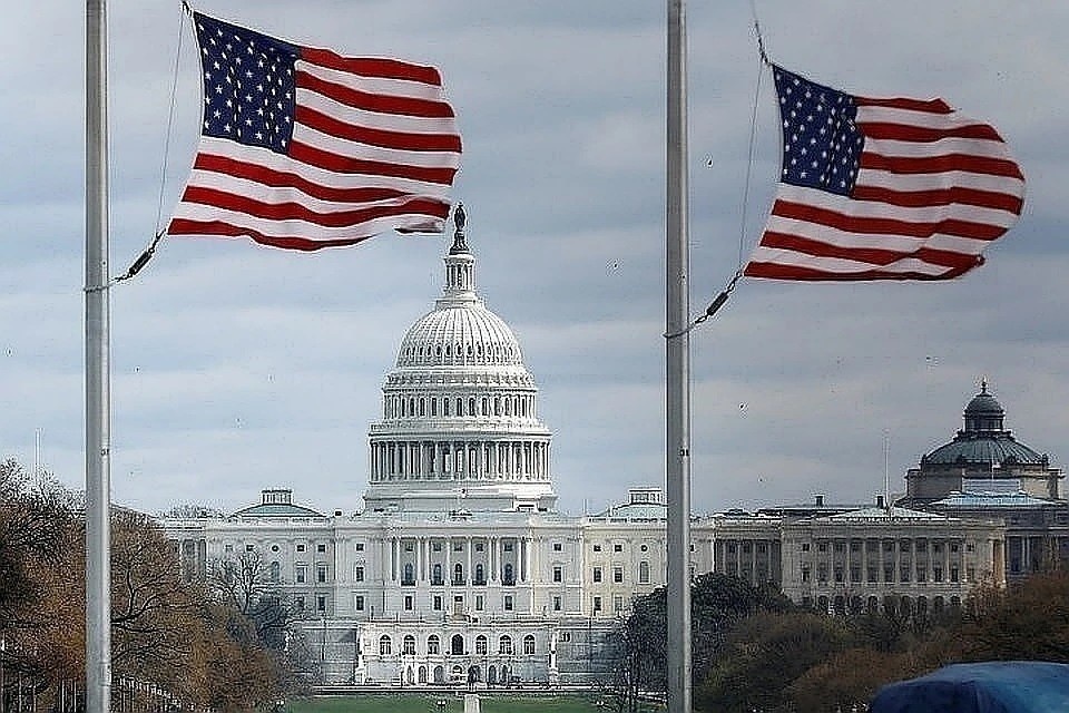    Апелляционный суд США приостановил стройку бального зала в Белом доме Фото: Yuri Gripas / Reuters