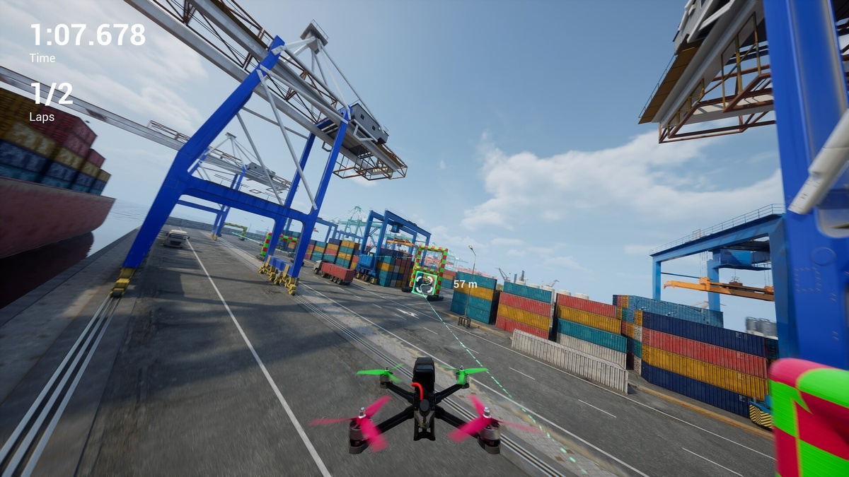 Игра ACRODRIFT: FPV Drone Simulator!