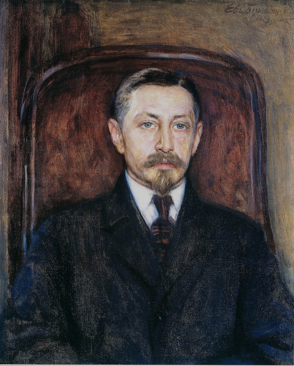 Евгений Иосифович Буковецкий «Портрет Ивана Алексеевича Бунина», 1919 год