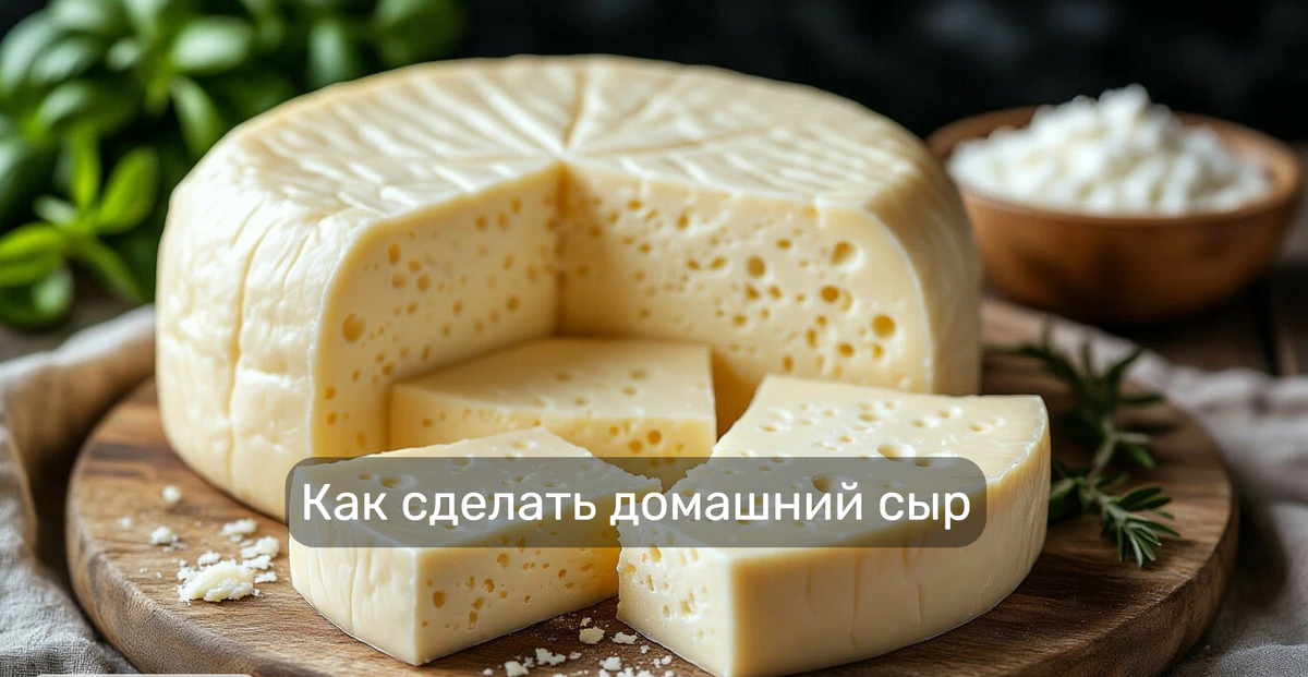Как сделать домашний сыр за 5 простых шагов