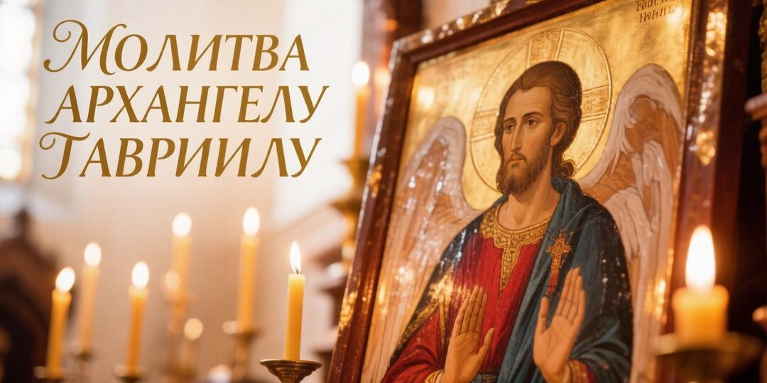 Молитва Архангелу Гавриилу ☦️