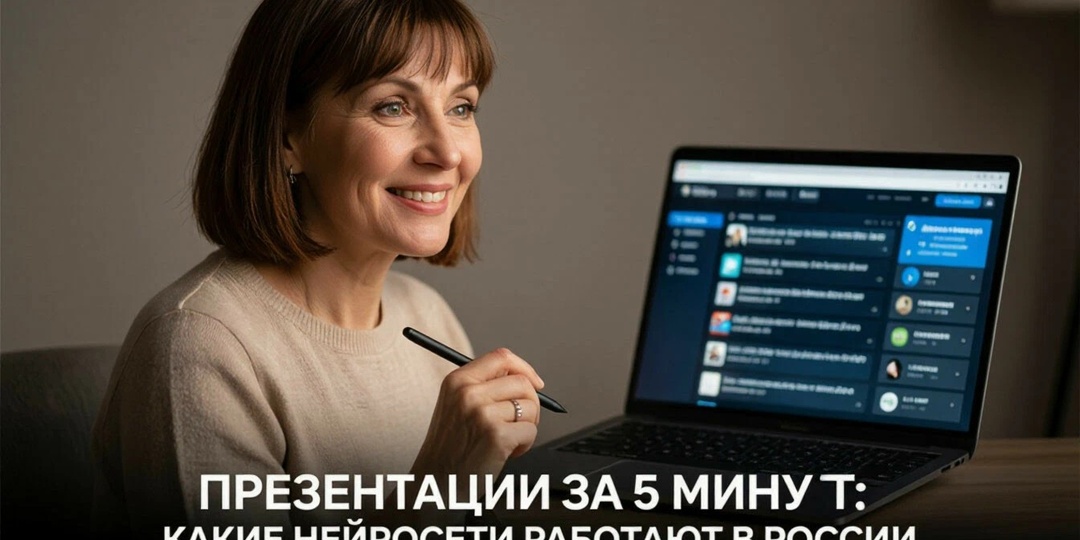 Презентации за 5 минут: какие нейросети работают в России без VPN и с оплатой картой «Мир»