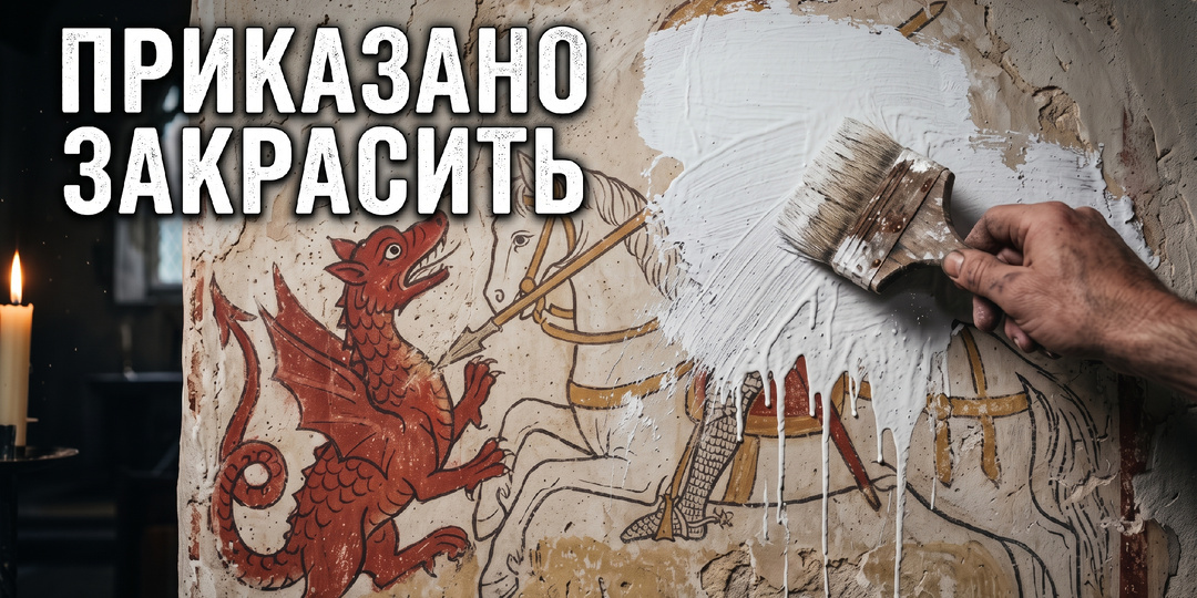 В старой церкви нашли росписи XV века. Почему священник приказал их закрасить