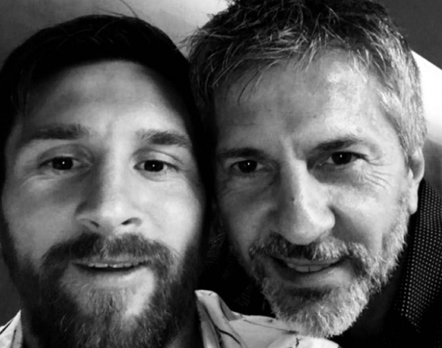    Лионель Месси и Хорхе Месси. Фото: @leomessi (Instagram*)