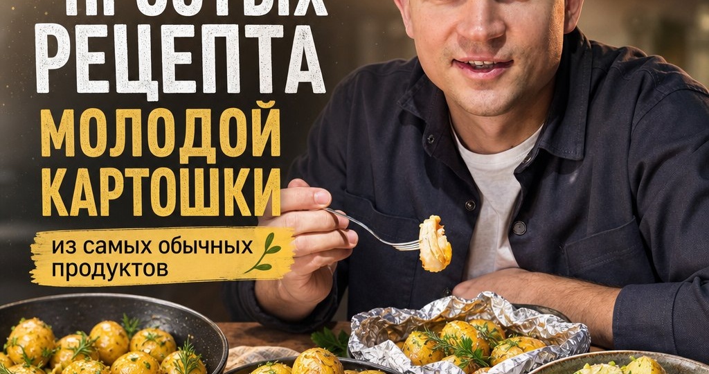 4 простых рецепта молодой картошки из самых обычных продуктов