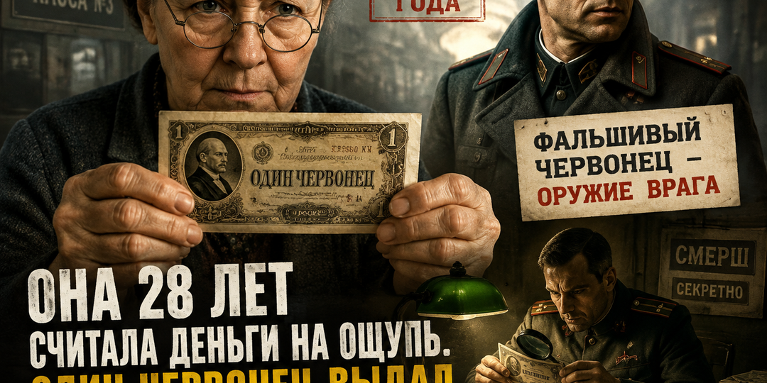 Расследование СМЕРШ, раскрывшее опасную игру врага: Она 28 лет считала деньги, но один червонец выдал операцию абвера в советском тылу