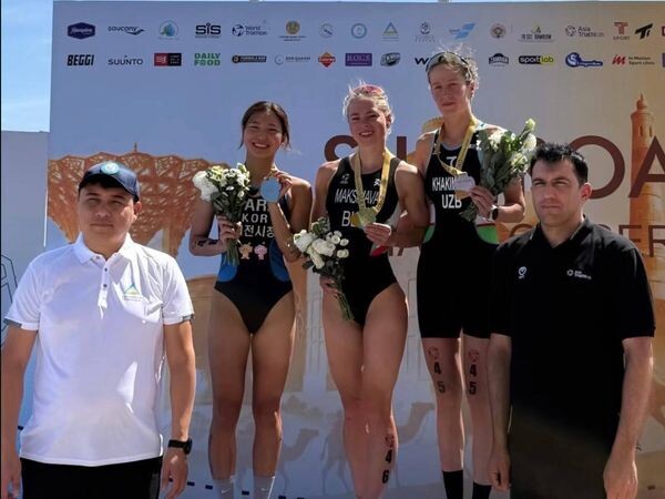 Анна Максимова из Беларуси стала лучшей на Кубке Азии по триатлону