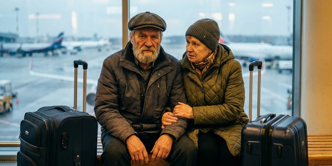 Сын подарил родителям кругосветный круиз. Они сошли на второй стоянке и улетели домой