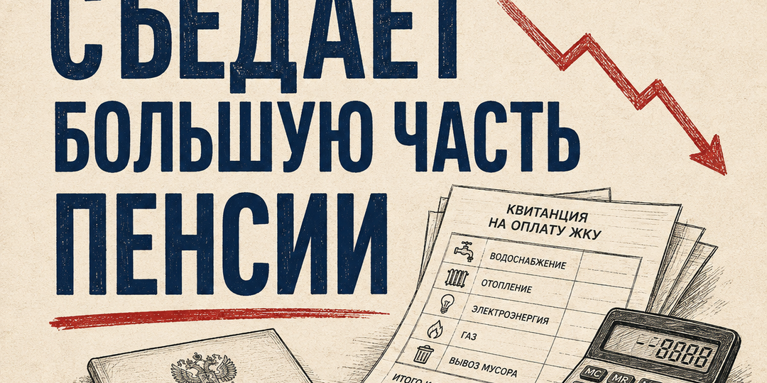 Коммуналка съедает большую часть пенсии? Что с этим делать пенсионеру?