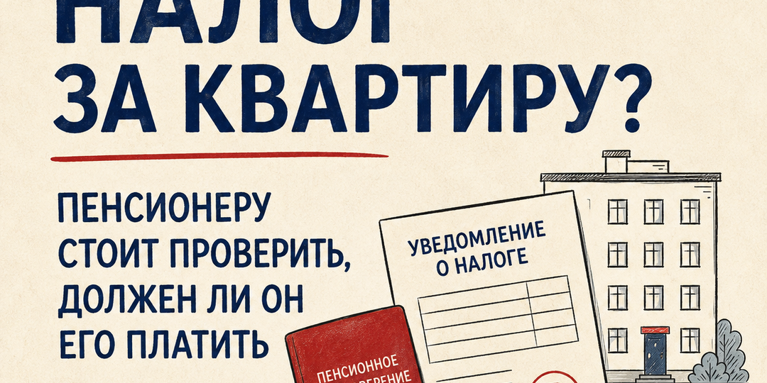 КАК ПЕНСИОНЕРУ НЕ ПЛАТИТЬ НАЛОГ ЗА КВАРТИРУ? ЧТО ДЕЛАТЬ?