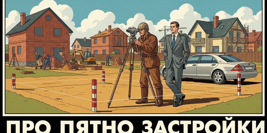 Существует ли такое понятие, как пятно застройки?