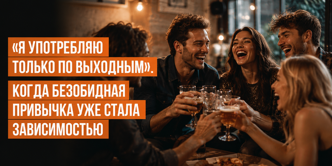 «Я употребляю только по выходным». Когда безобидная привычка уже стала зависимостью