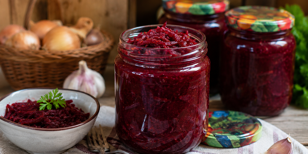 Салат из свеклы на зиму. Вкусная закуска и готовая заправка для борща