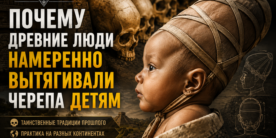 Древние люди намеренно вытягивали черепа детям - и что на самом деле означала необычная форма головы