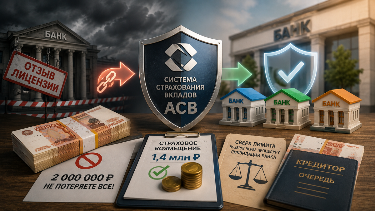 Что будет с вкладом, если у банка возникнут проблемы?