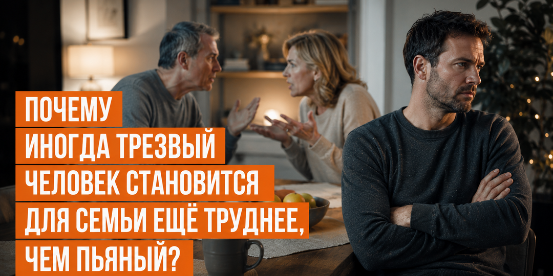 Почему иногда трезвый человек становится для семьи ещё труднее, чем пьяный