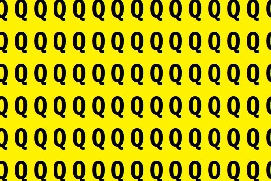 Быстрая тренировка внимательности: найдите букву O за 9 секунд