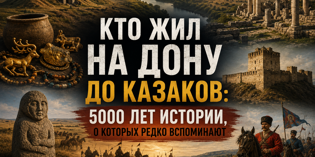 Кто жил на Дону до казаков: 5000 лет истории, о которых редко вспоминают