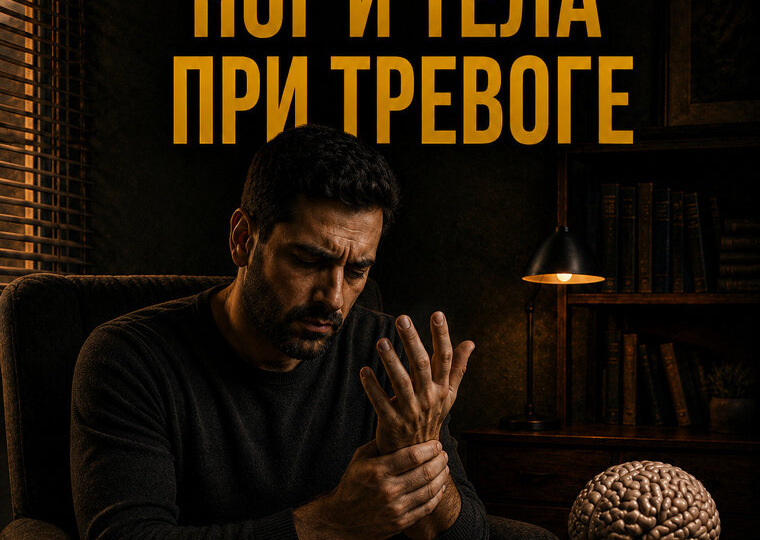 Когда тело вдруг становится «чужим». Почему при тревоге немеют руки, ноги и лицо?