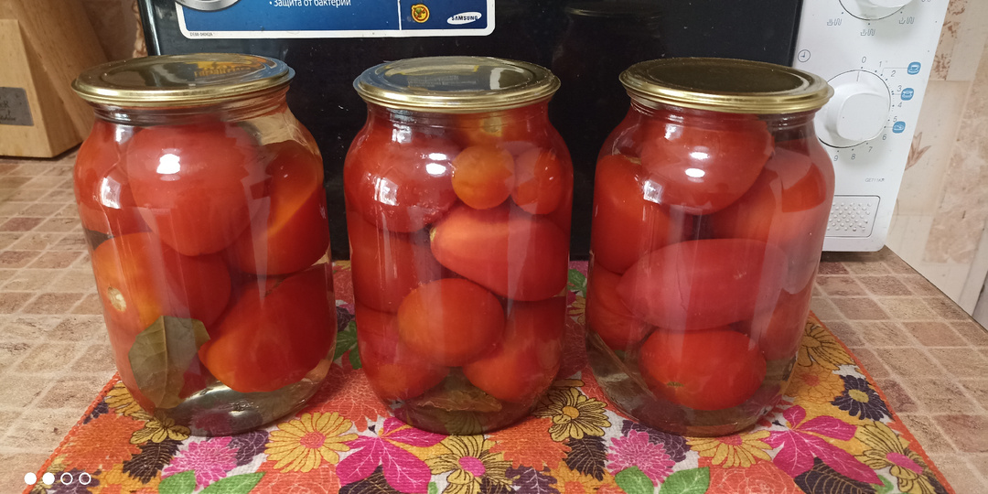 Сладкие маринованные помидоры. Заготовка на зиму.