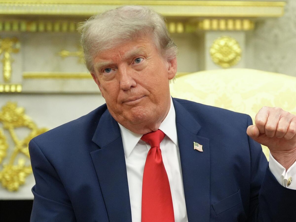    Президент США Дональд Трамп во время встречи с генеральным секретарем НАТО Марком Рютте в Овальном кабинете | © AP Photo / Jacquelyn Martin
