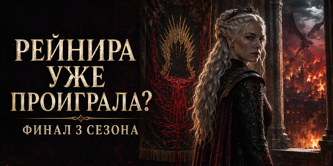 «Дом дракона» 3 сезон, 8 серия: Рейнира получила трон, но уже начала его терять