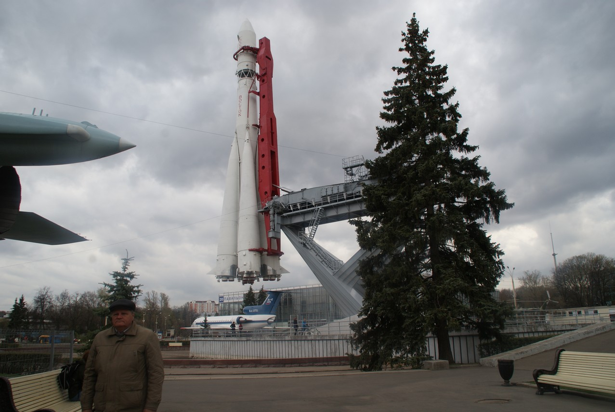 Восток-1 Космический корабль на ВДНХ. Москва