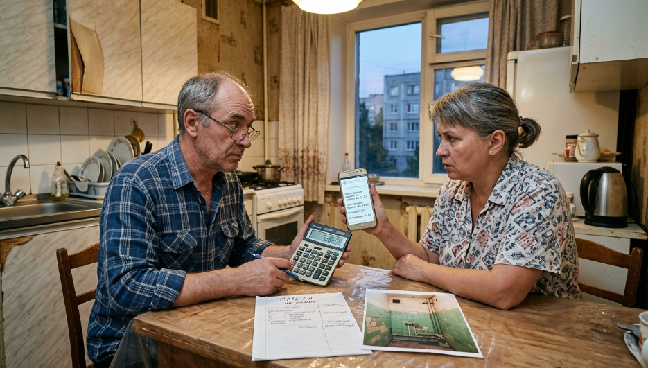 - Кредиты подешевели, давай уже сделаем ремонт, - сказала жена. Муж ответил, что лучше еще 3 года копить