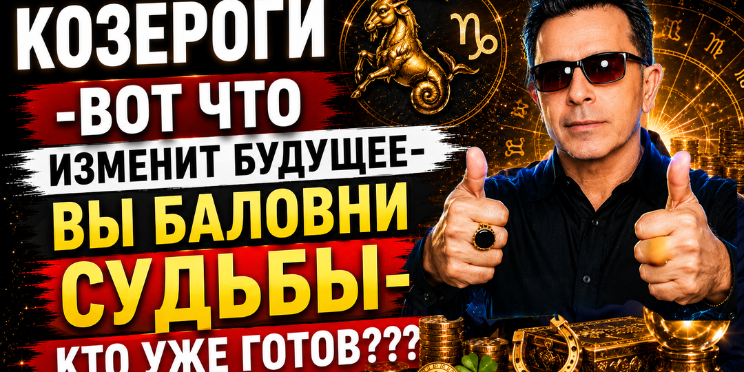КОЗЕРОГ. ♑ Хоть стой хоть падай! Небо ГОТОВИТ УДАЧУ и ДЕНЬГИ! Статус Баловня Судьбы ОТКРОЕТ ТО, ЧТО ПОКА ЗАКРЫТО! Гороскоп август 2026